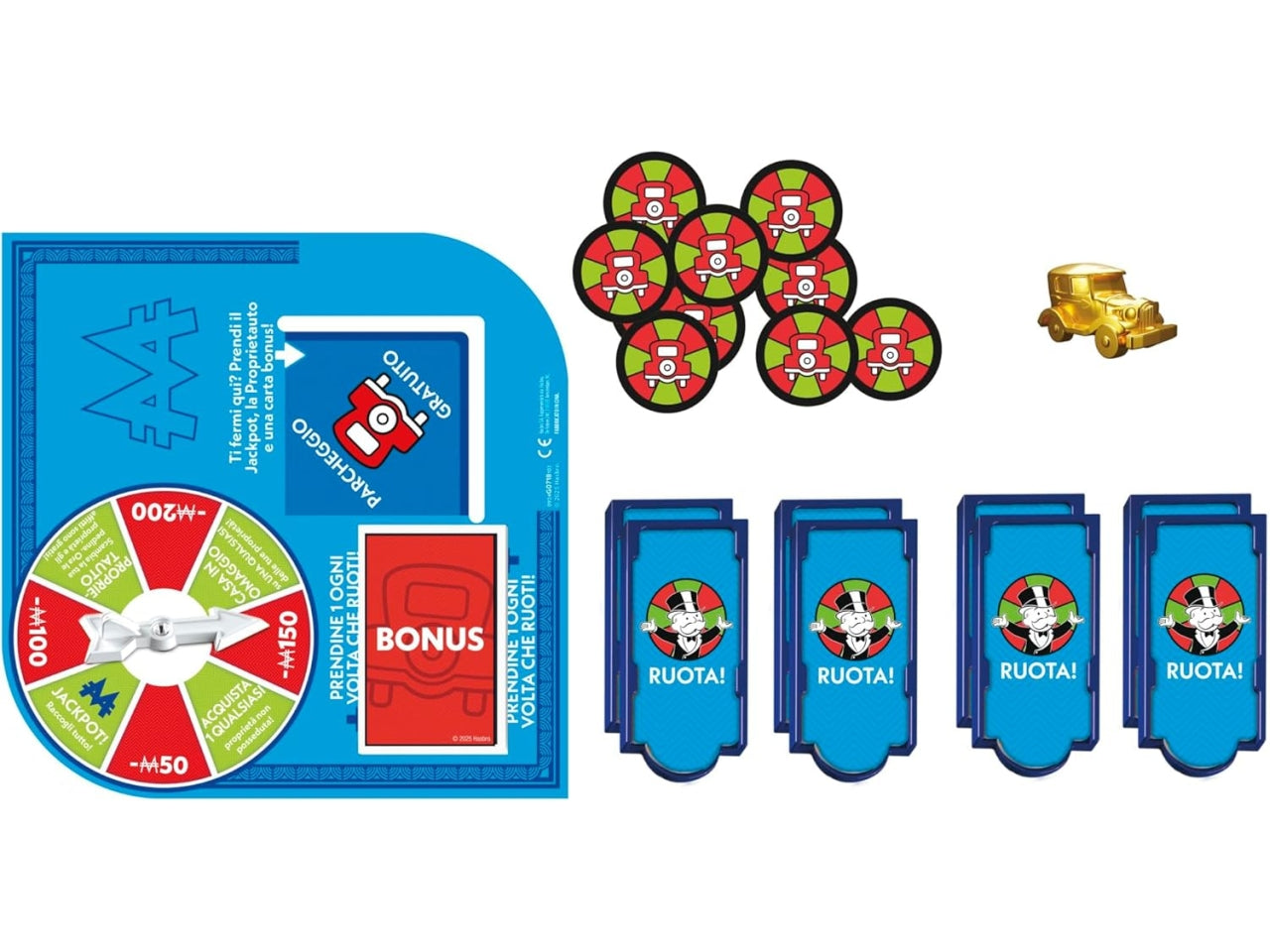 Gioco Monopoli free parking jackpot