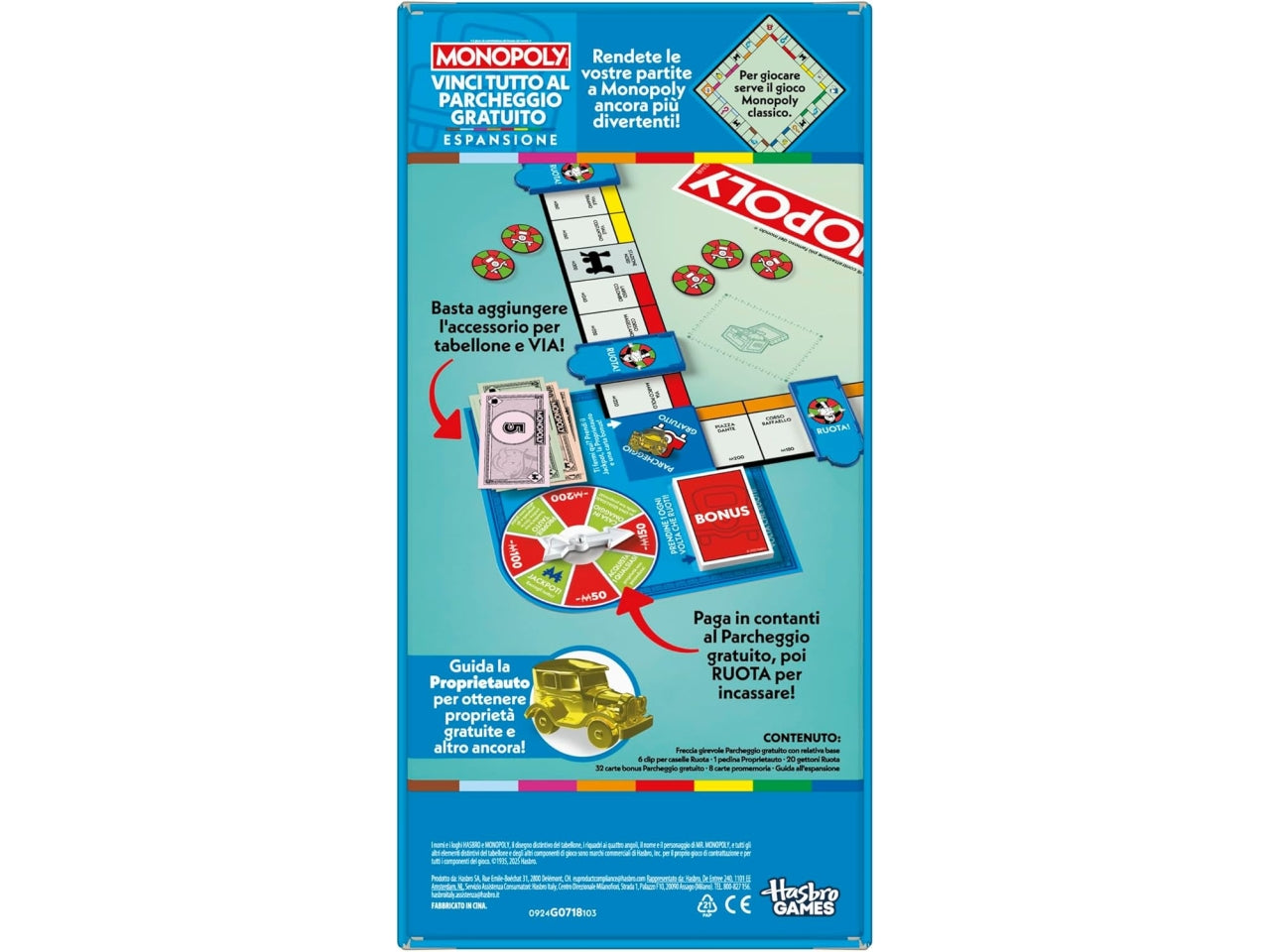 Gioco Monopoli free parking jackpot