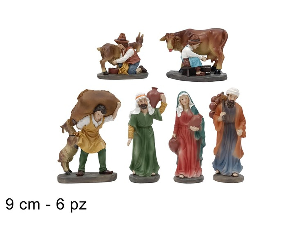 Mestieri 9cm confezione da 6 pezzi