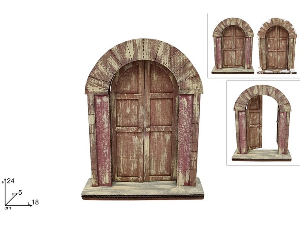 Portone ad arco 18xh.24cm modelli assortiti