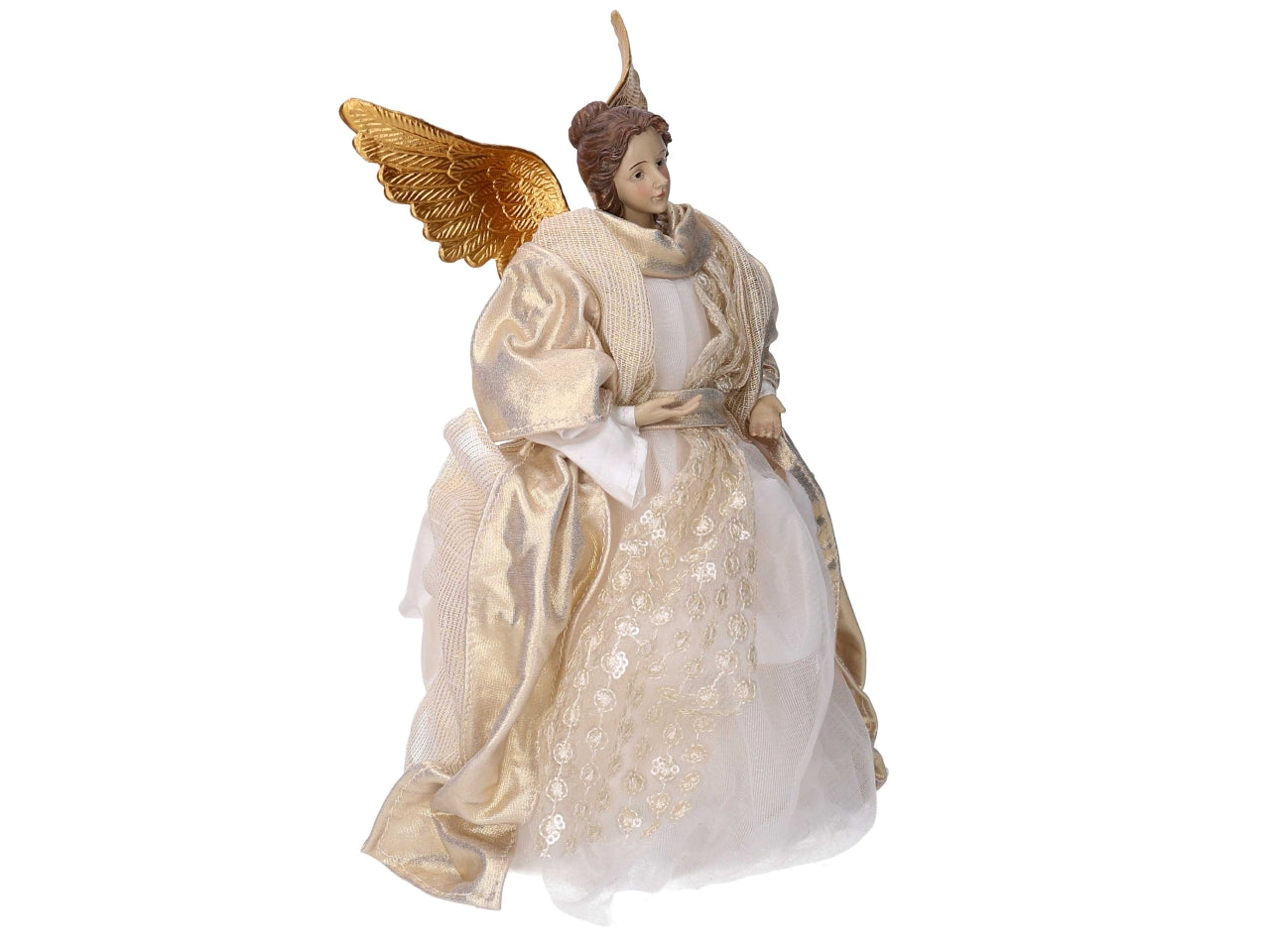 Angelo 24cm in tessuto crema