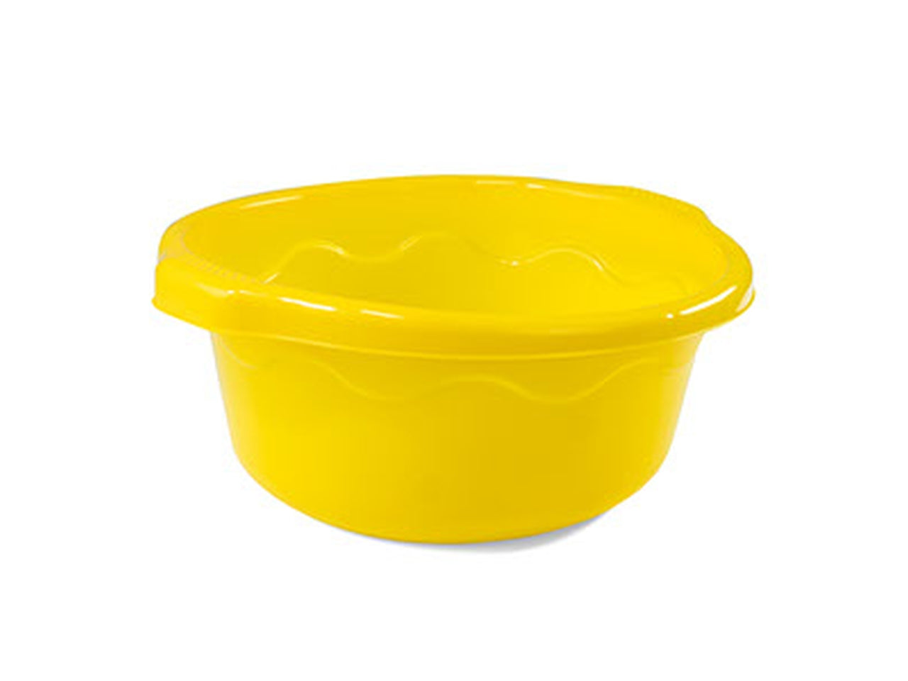Bacinella vulcano tonda d.30 giallo
