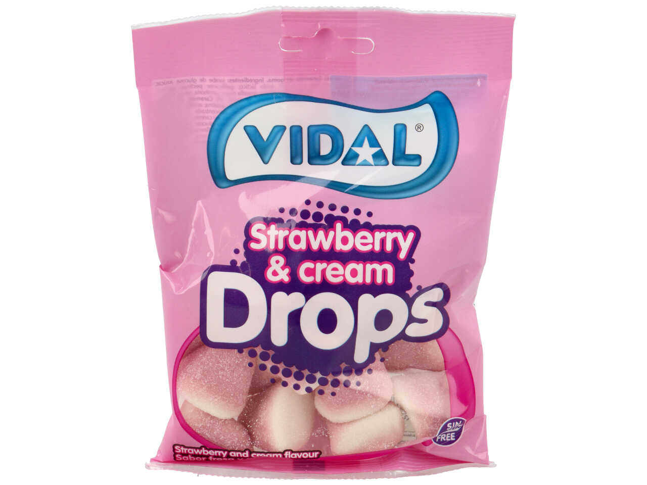 Besos fresa nata 90gr