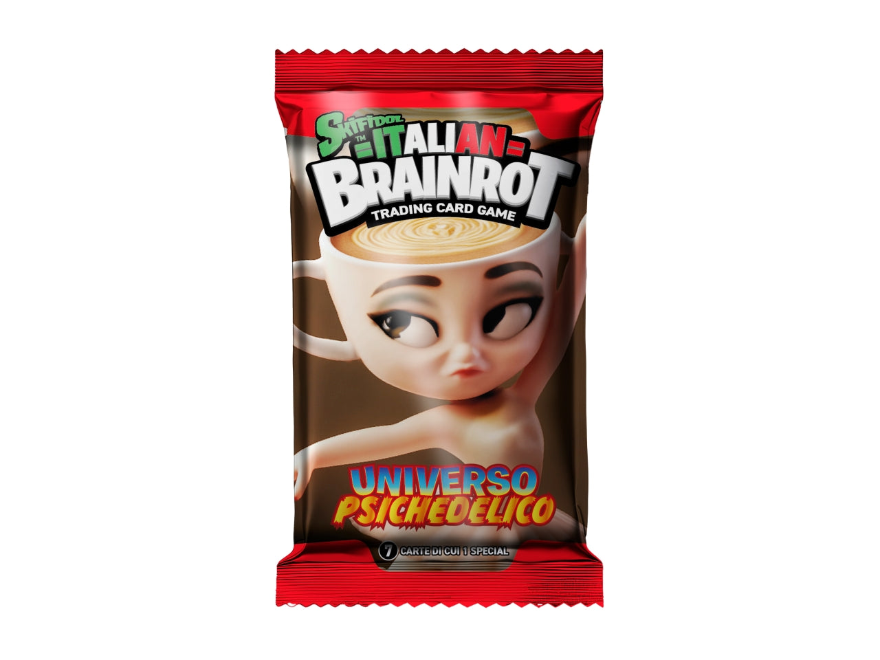 BRAINROT Flowpack 7 carte Serie Alpha - Universo Psichedelico