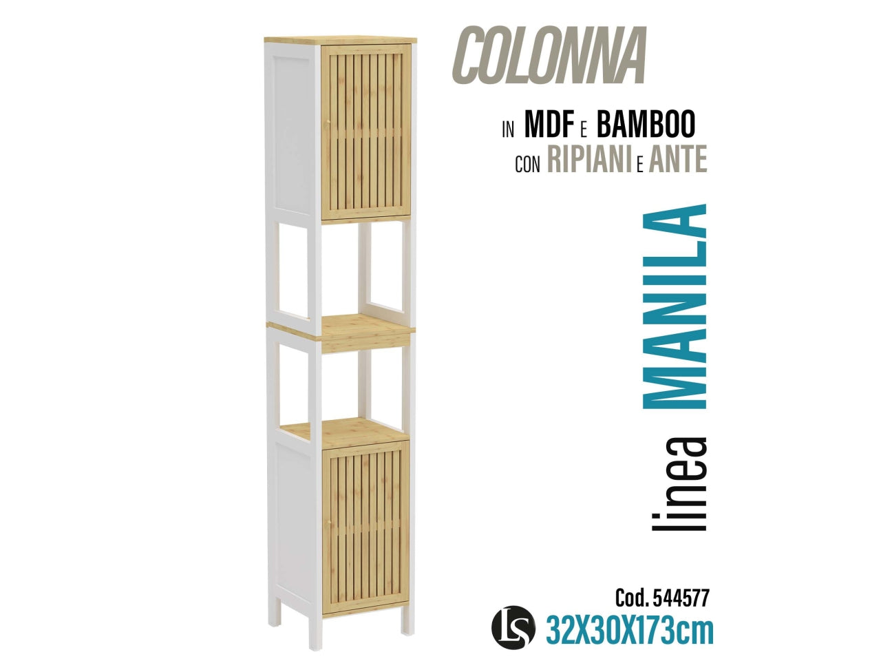 Mobile bagno 32x30x173cm