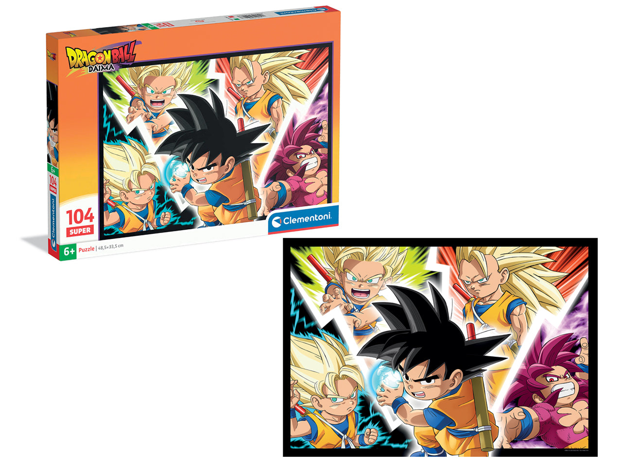 Puzzle da 104 pezzi Super Dragon ball daim2