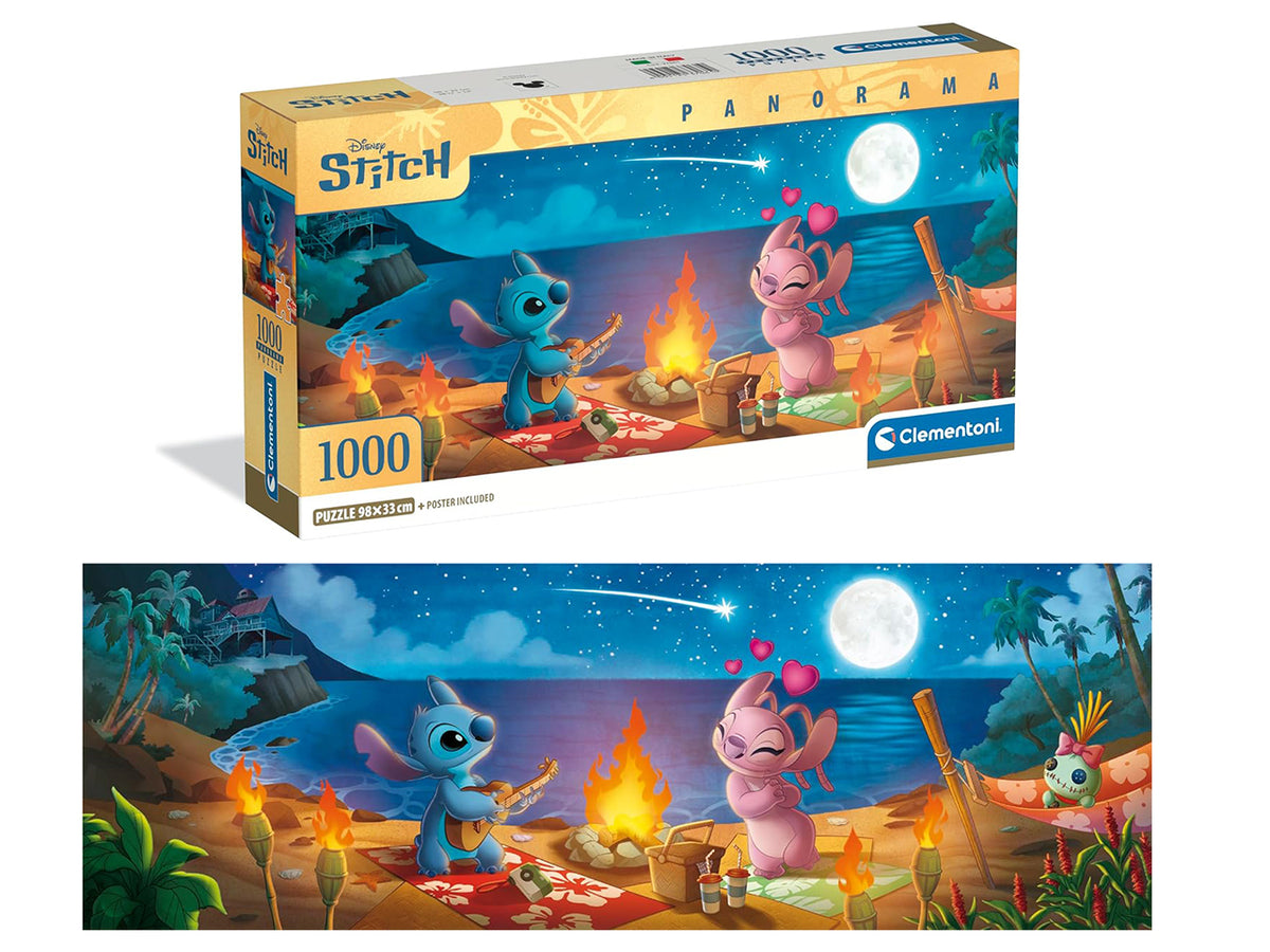Puzzle 1000 Panorama Disney Stitch