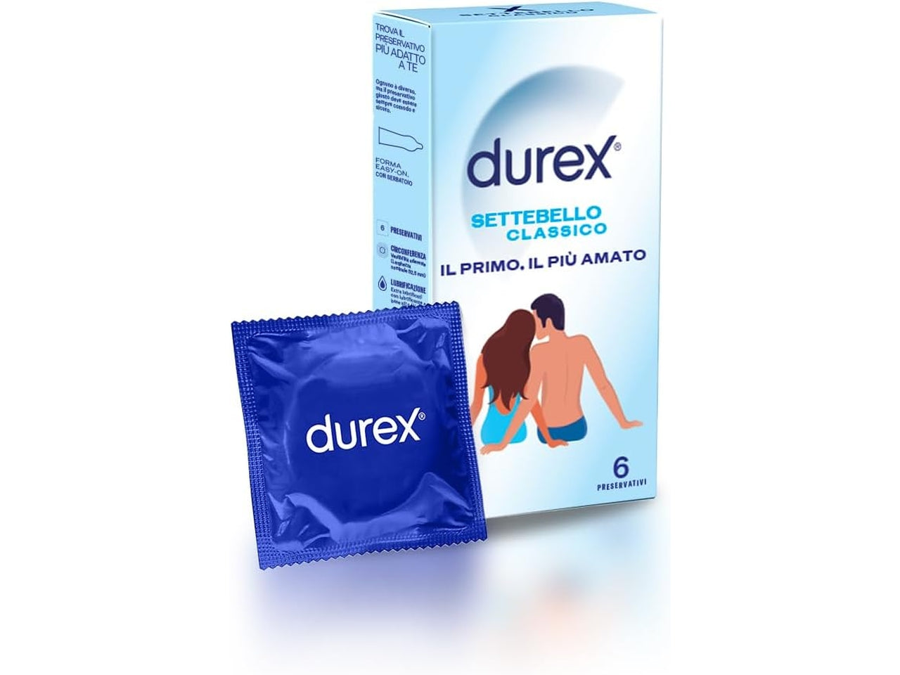 Durex classico profilattico x6 $