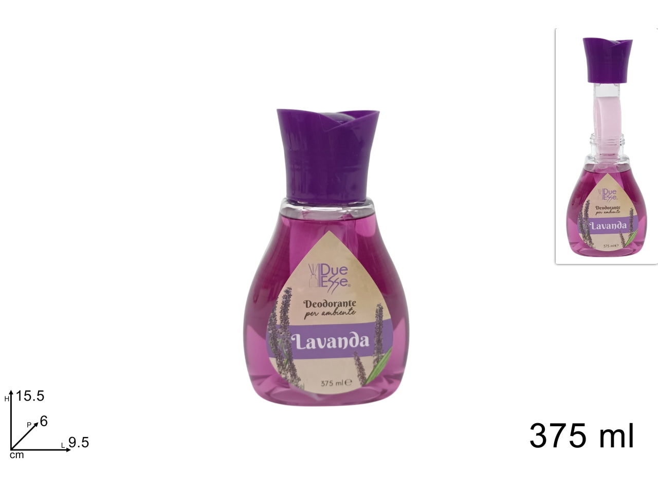 Deodorante ambiente lavanda 375 ml