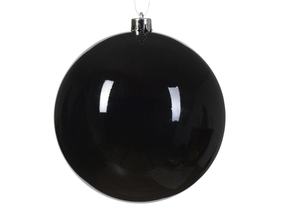 Palla 14cm nero lucido