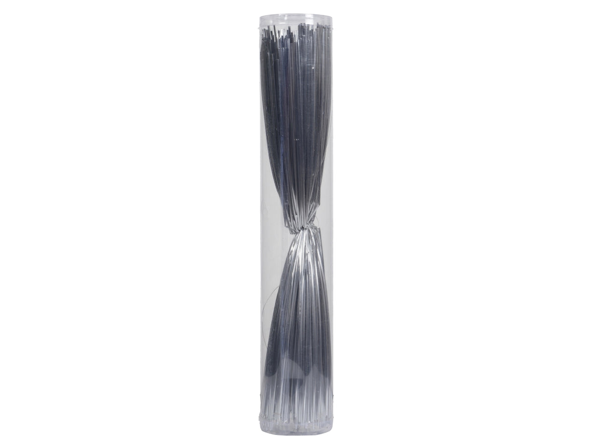 Stella splendente 30cm argento lucido