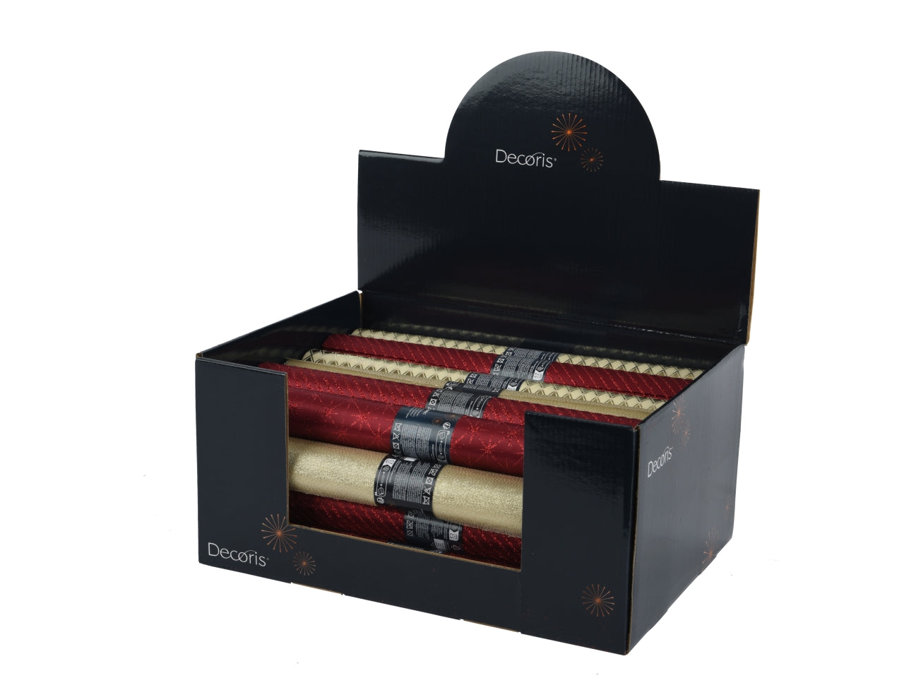 Rotolo tessuto 35x200cm colori assortiti