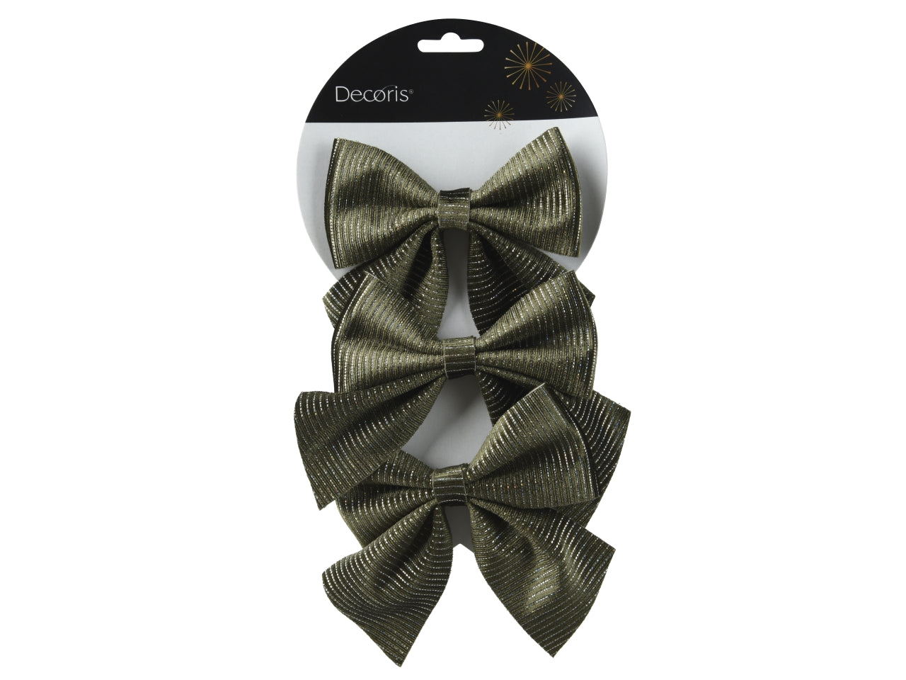 Fiocchi verde blister 3pezzi