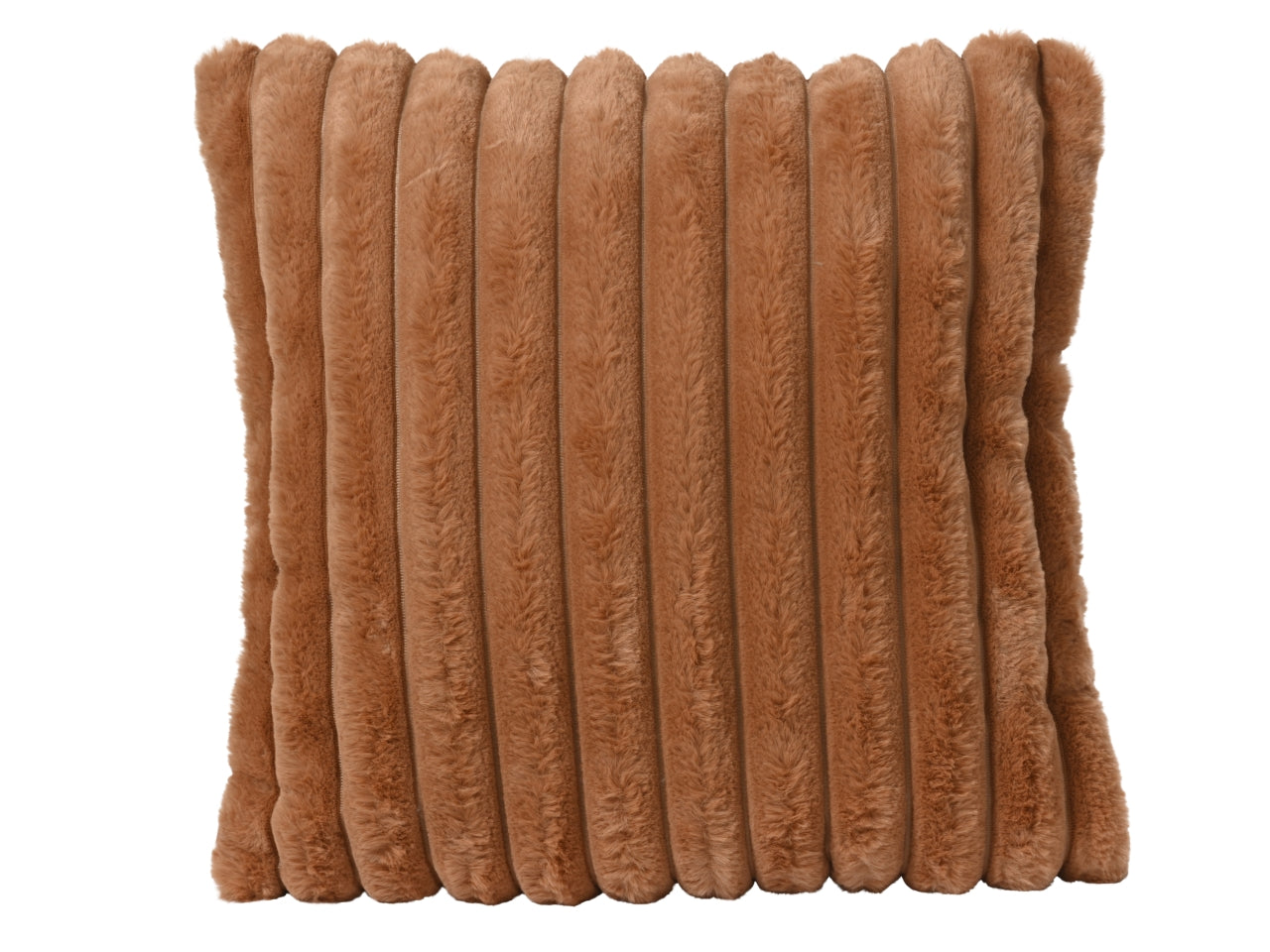 Cuscino 45x45cm a righe arancione