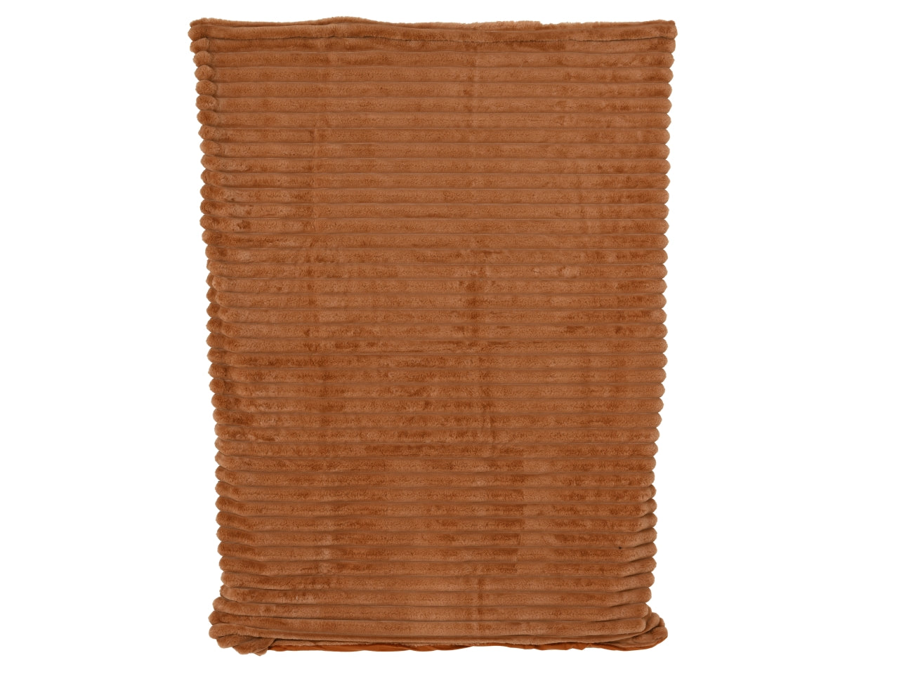 Coperta 170x130cm a righe arancione