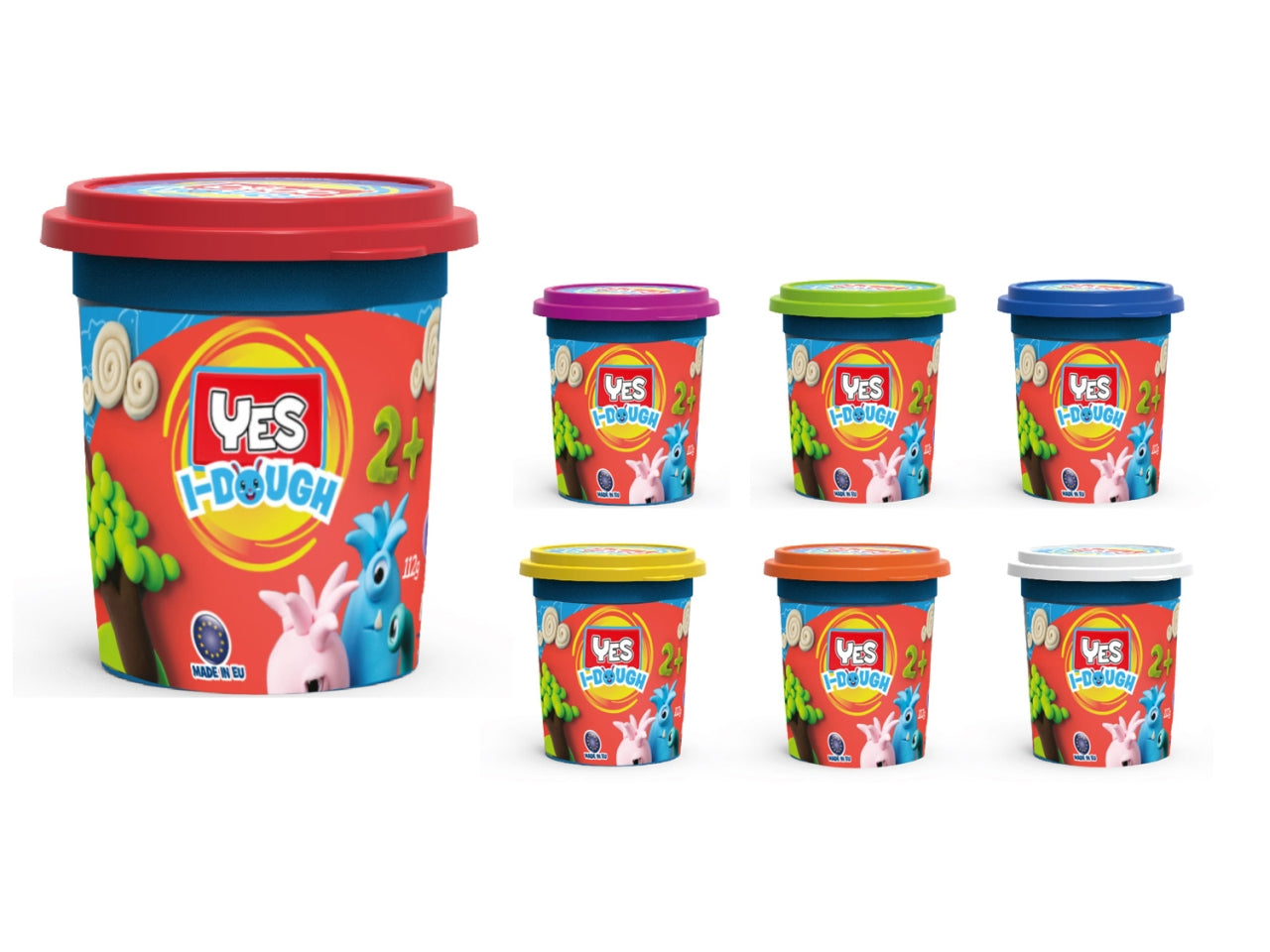 Pasta Vasetto 112gr 7 colori