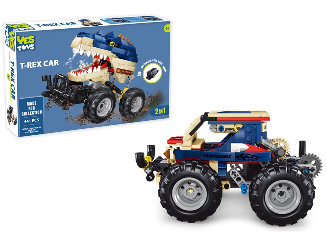 T-Rex Car 2in1 441pz