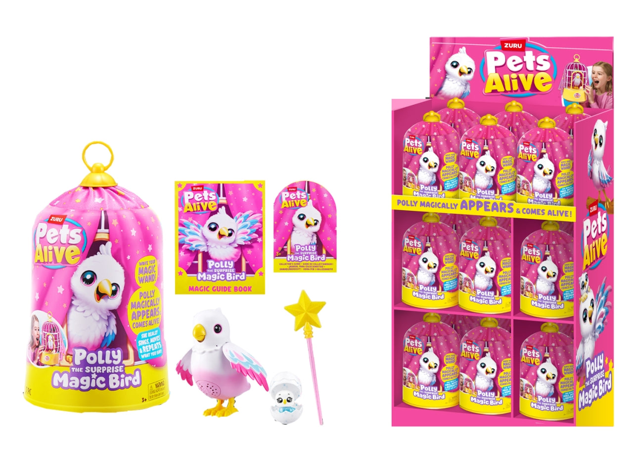 Pets alive polly magic bird