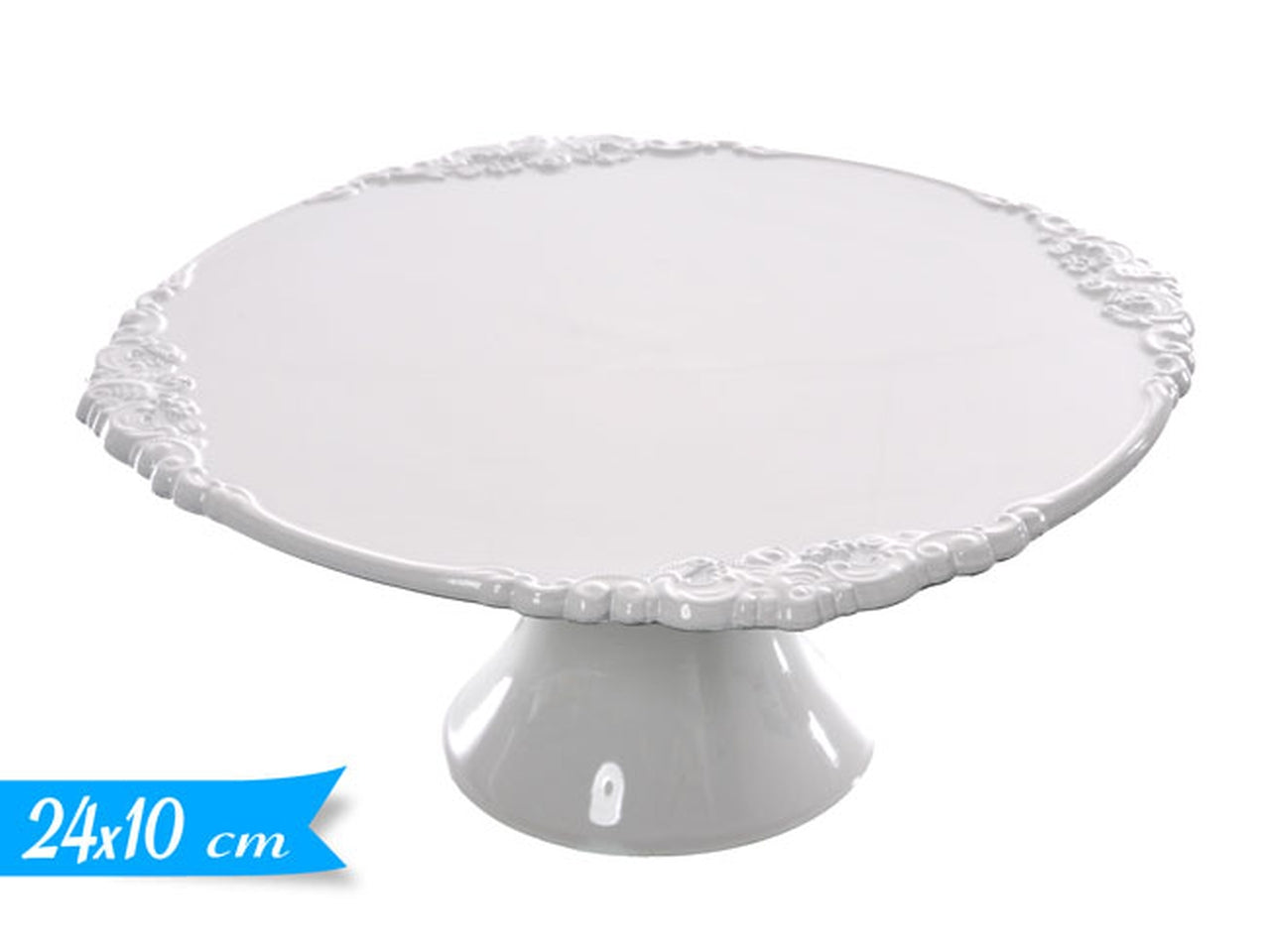 Alzatina piccola bianca