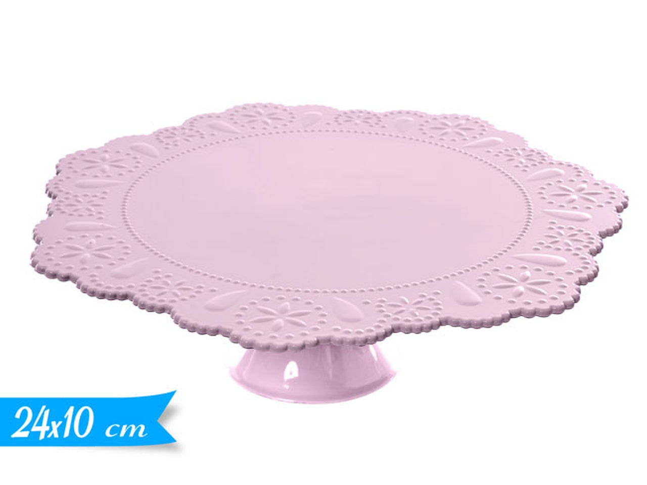 Alzatina piccola rosa