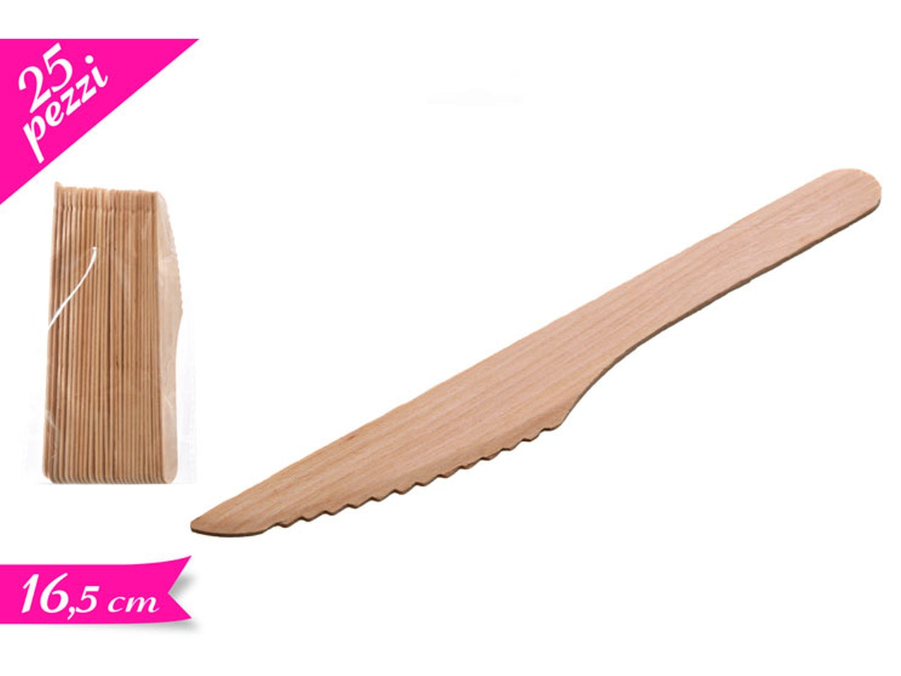 Confezione di 25 coltelli