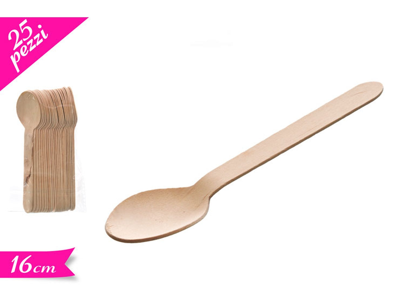 Confezione di 25 cucchiai