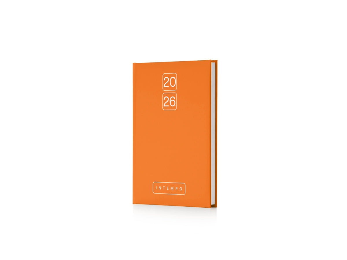 Agenda bravo 2026 giornaliera 15x21cm arancio $