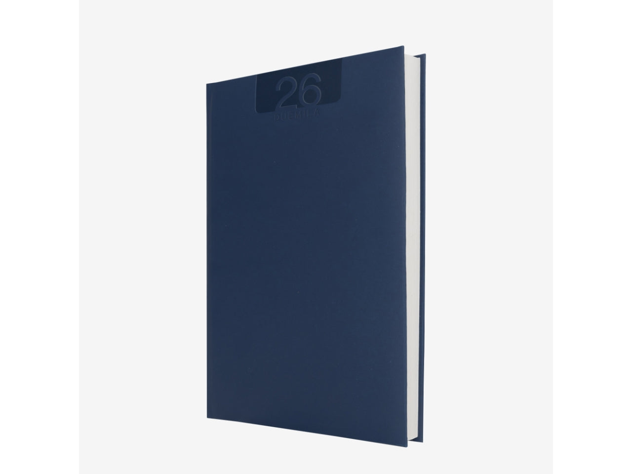 Agenda delta 2026 sabato e domenica separati 17x24cm blu $