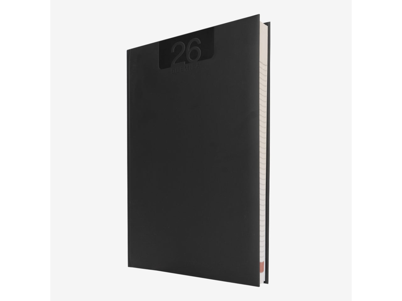 Agenda delta 2026 giornaliera 21x30cm nero