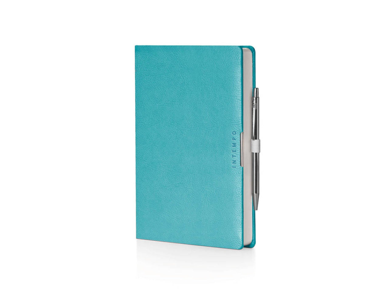 Agenda anytime 2026 giornaliera 15x21cm in similpelle azzurro