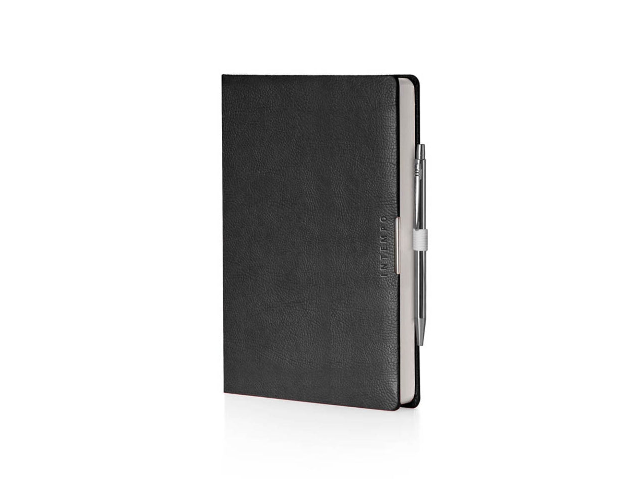 Agenda anytime 2026 giornaliera 15x21cm in similpelle nero