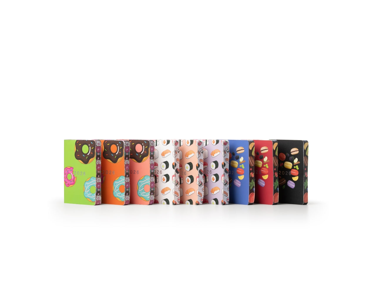 Agenda morbidosa qube macarons 2026 giornaliera 10x15cm $