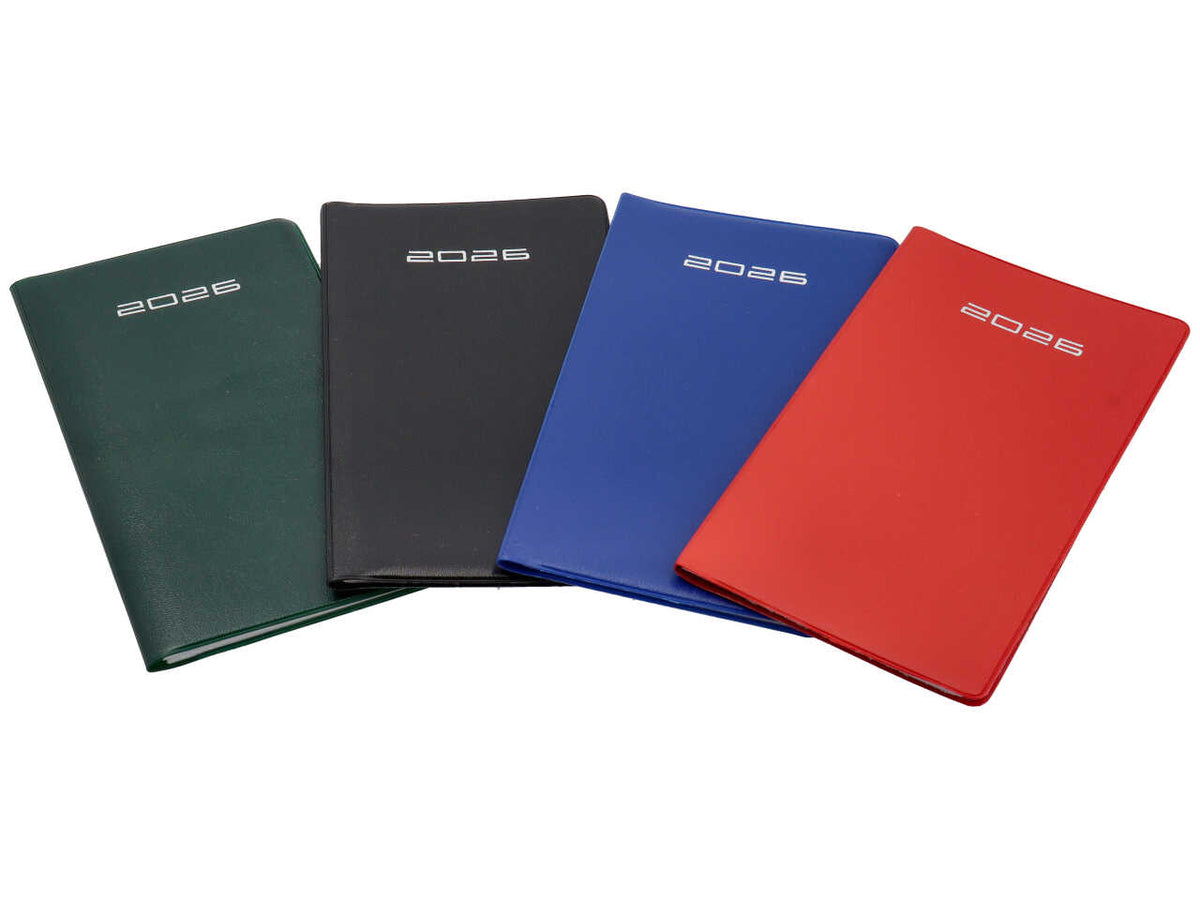Agenda 2026 taschino 7x13,5cm in pvc $