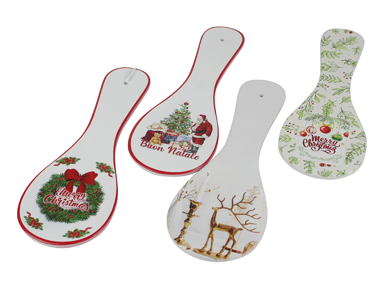 Portamestolo in ceramamica 10x28cm in 4 fantasie assortite