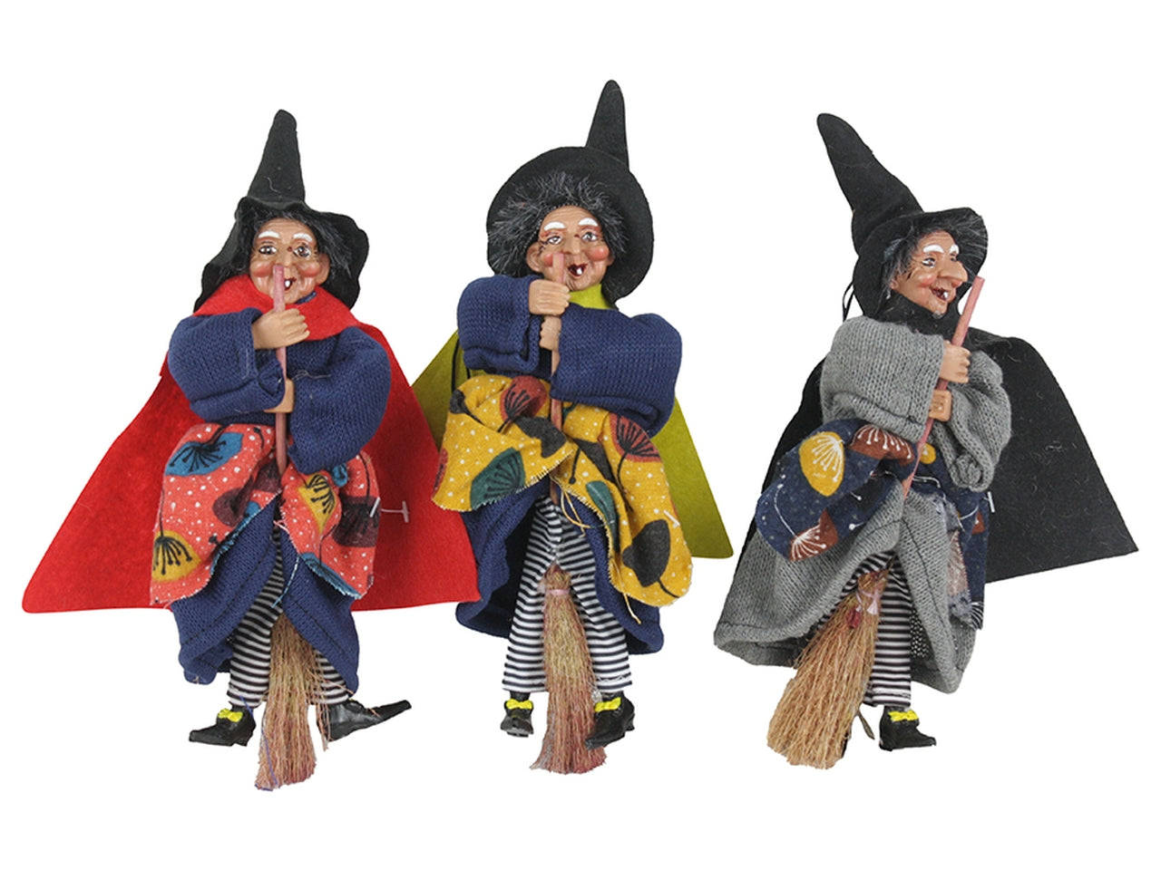 Befana portacaramella 20cm assortite
