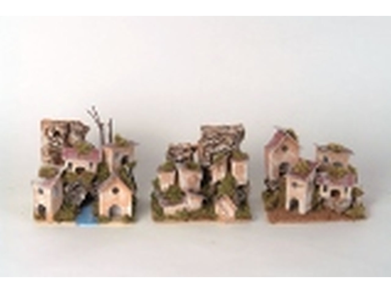 Case per presepe 14x9x15cm 3 modelli assortiti