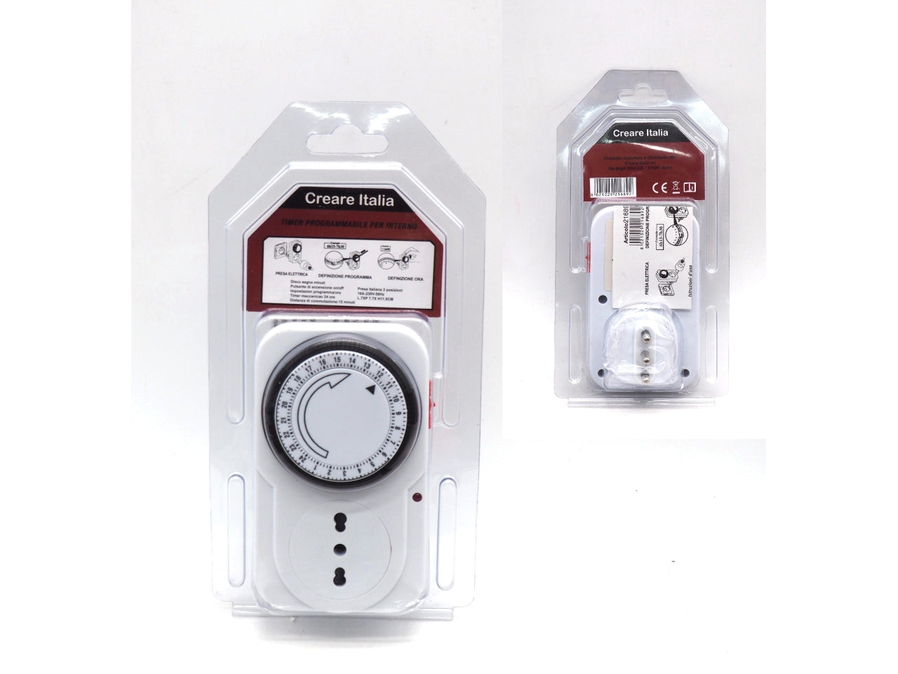 Timer programmabile per interno 11,5cm