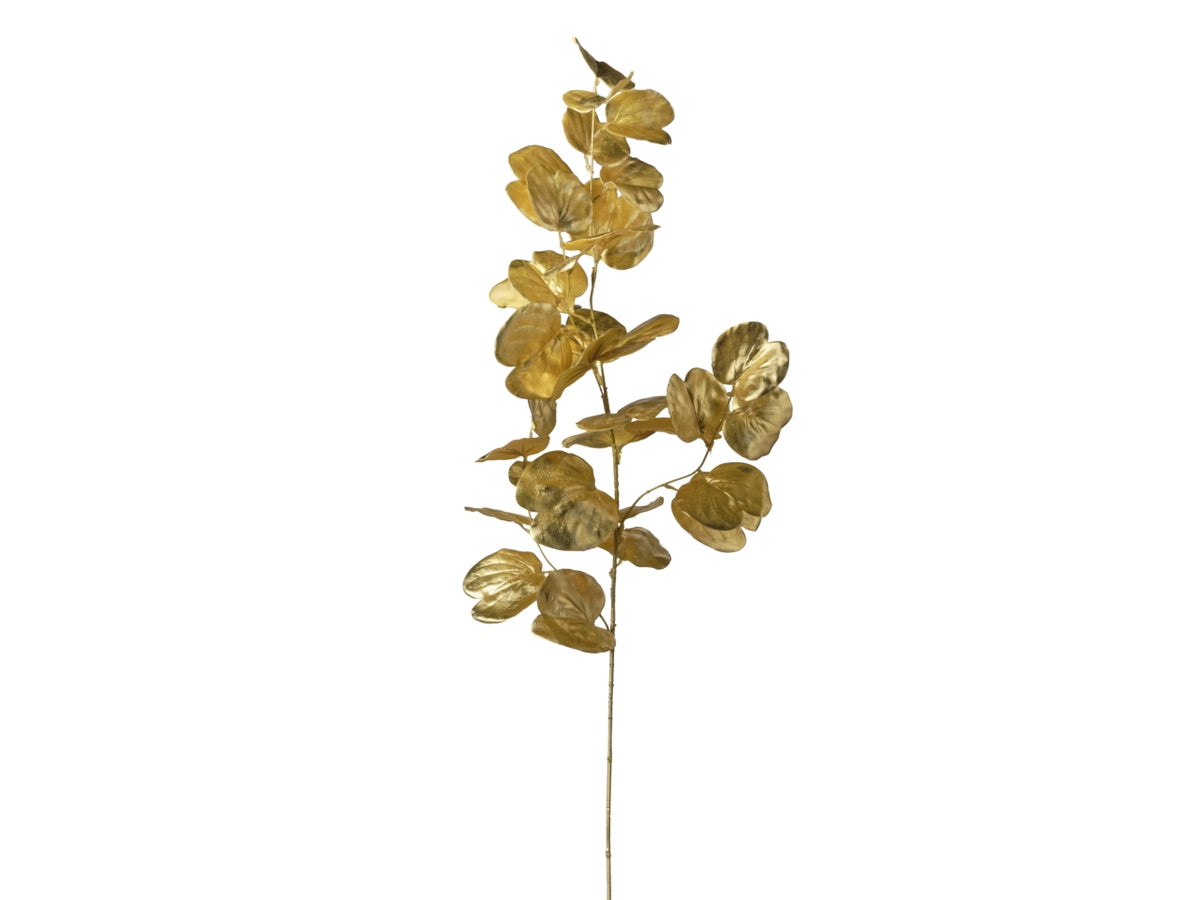 Ramo eucaliptocm 118cm maxi 091 oro