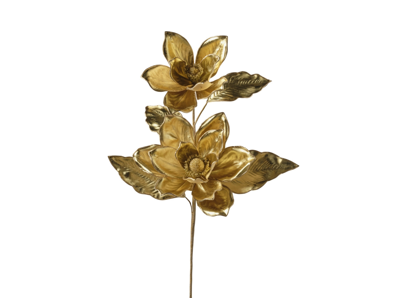 Ramo magnolia x2 86cm 091 oro