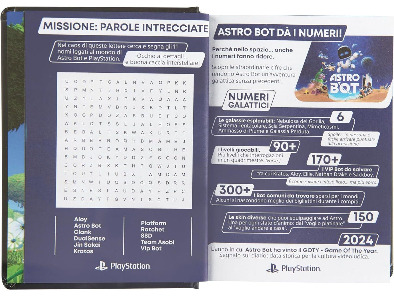 Agenda playcomix datato anno 2025-2026 16 mesi medium