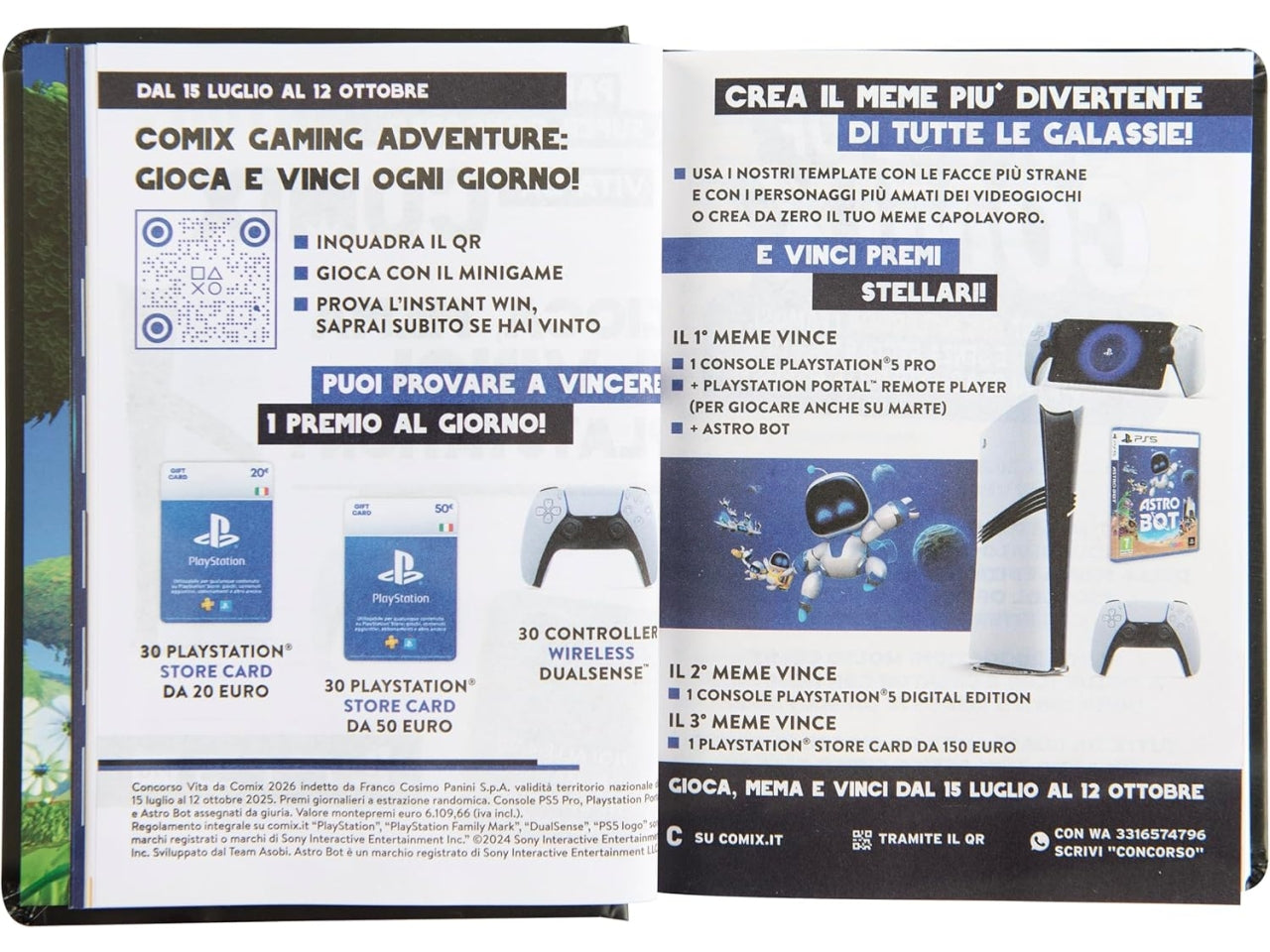 Agenda playcomix datato anno 2025-2026 16 mesi medium