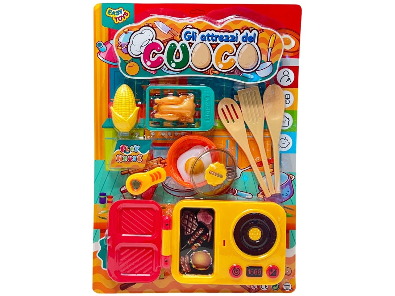 Gli attrezzi del cuoco assortiti