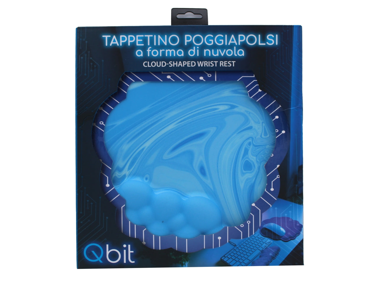 Tappetino per tastiera in memory foam