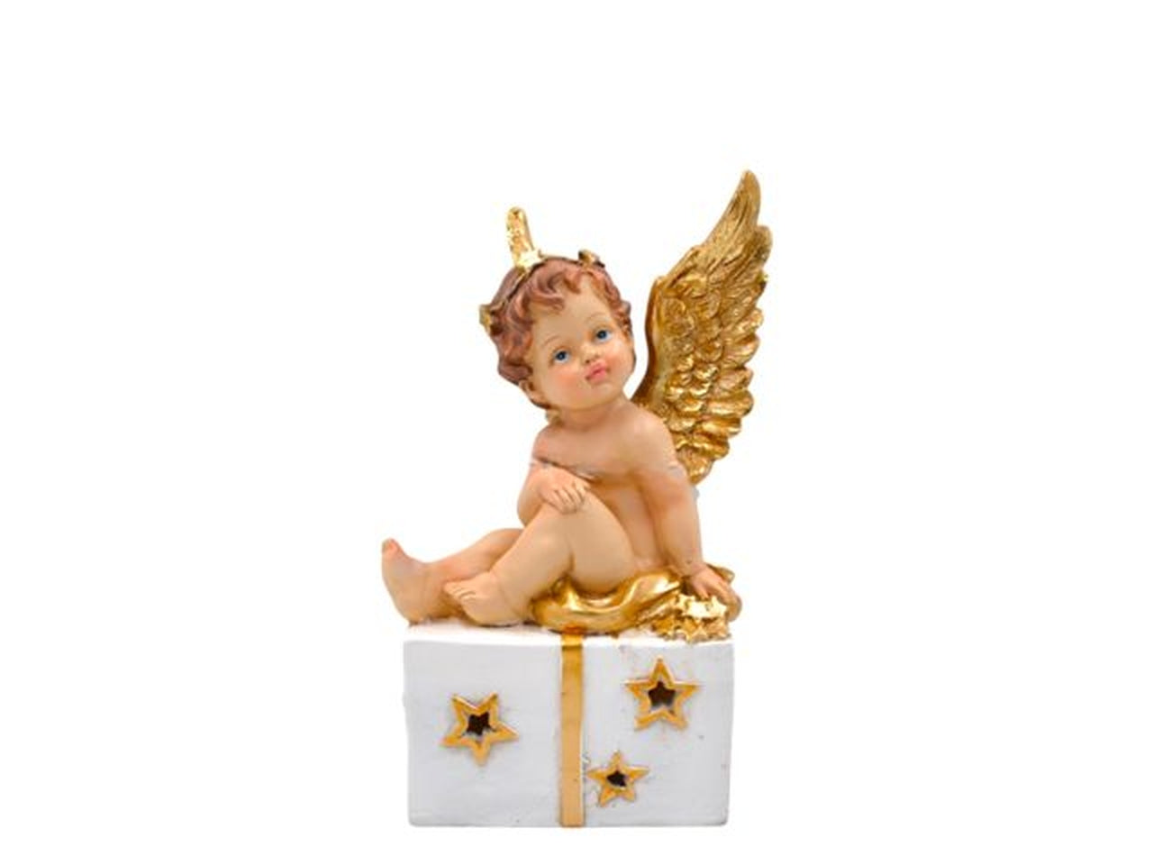 Angelo luce 13x21cm in resina