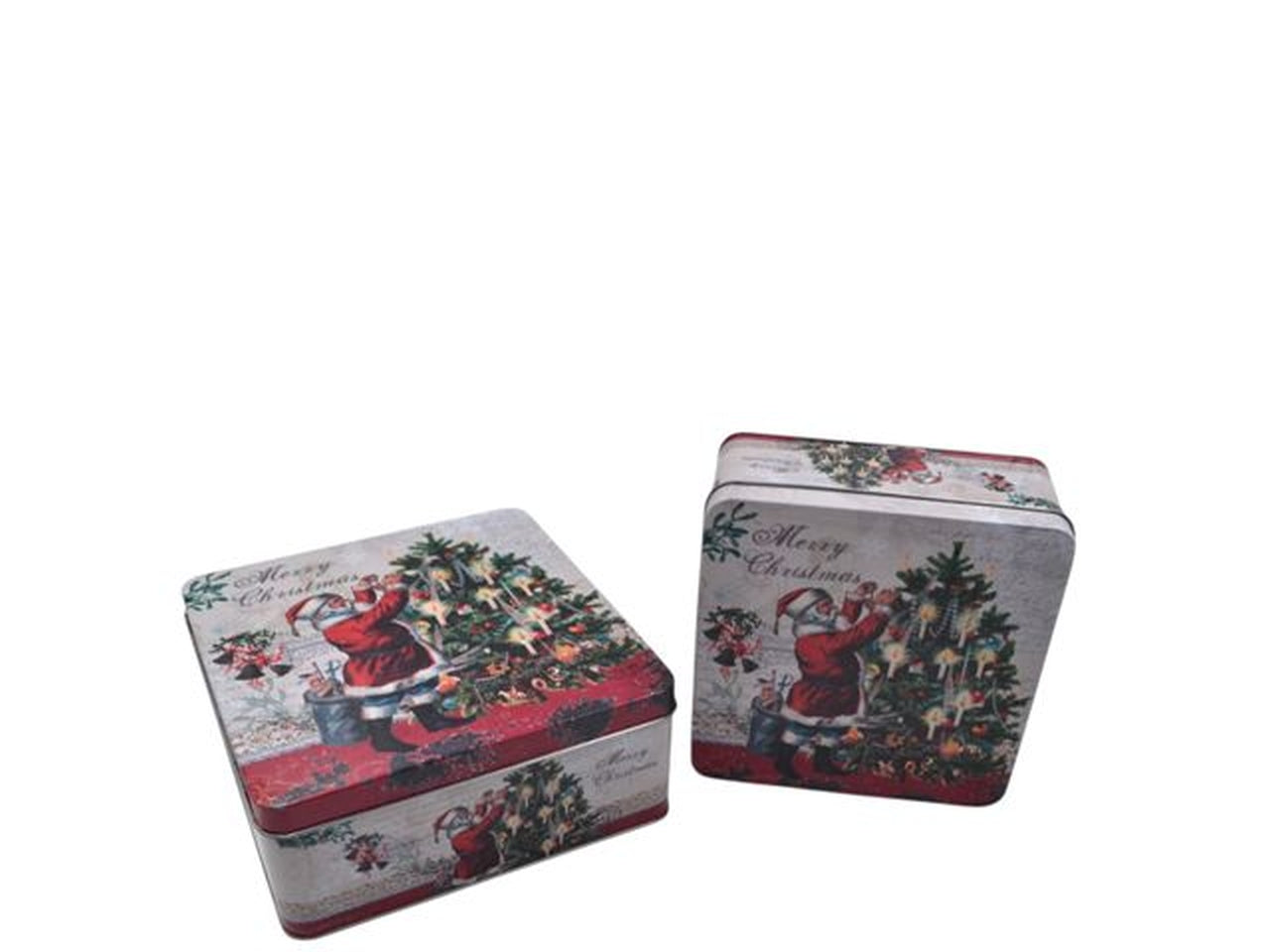 Set scatole quadrate 15-18cm