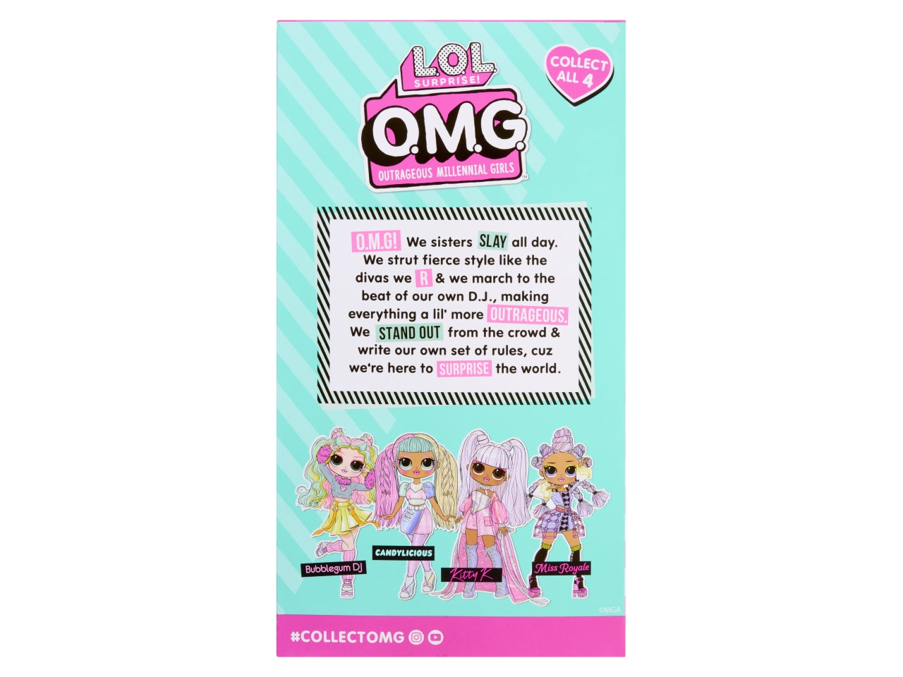 L.o.l. surprise omg classic-bubblegum d.j.