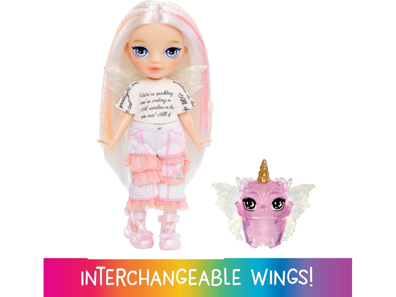 Rainbow high littles rainbow fantasy fairies doll- Opal rainbow