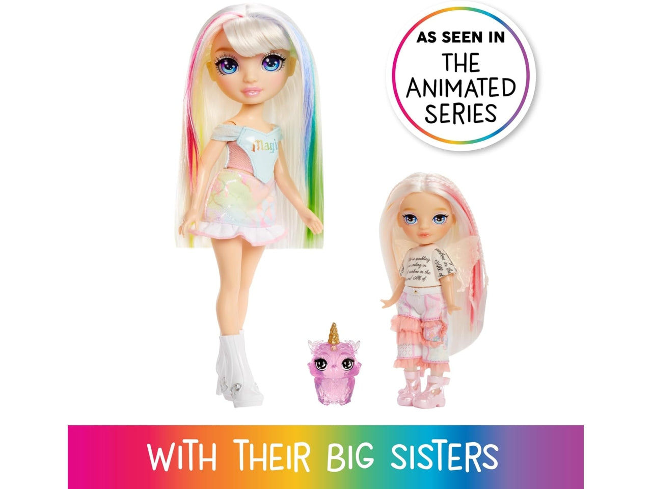 Rainbow high littles rainbow fantasy fairies doll- Opal rainbow