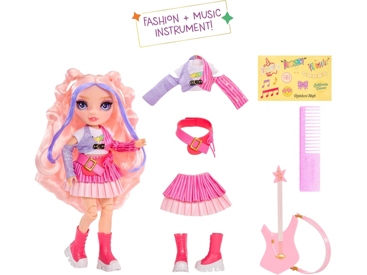 Rainbow high jr high rockband fashion dolls Bella
