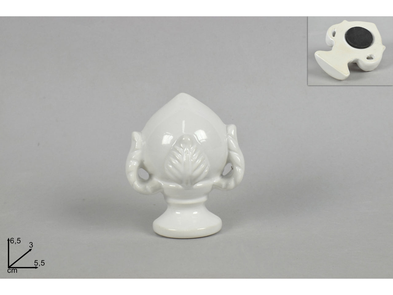 Pumo calamita bianco